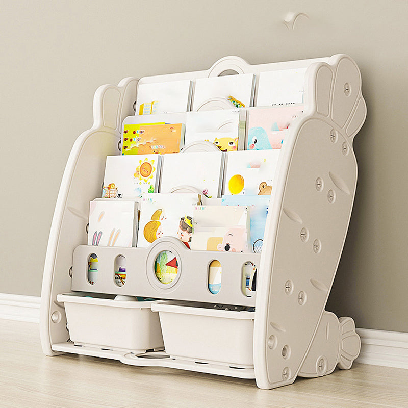 Scandinavian Children's Bookshelf Closed Back Freestanding Book Display