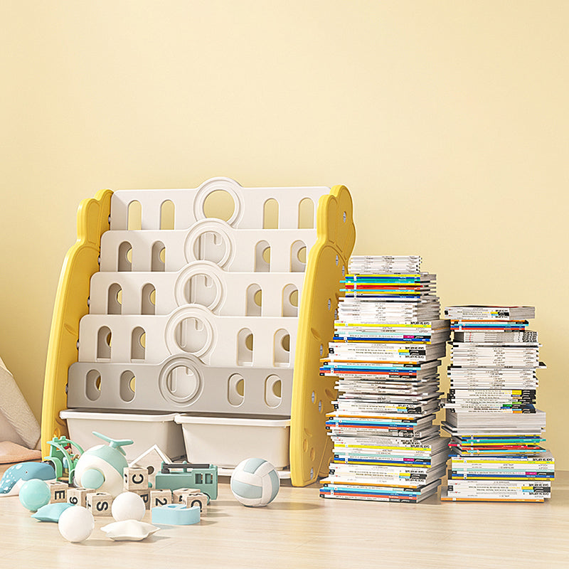 Scandinavian Children's Bookshelf Closed Back Freestanding Book Display