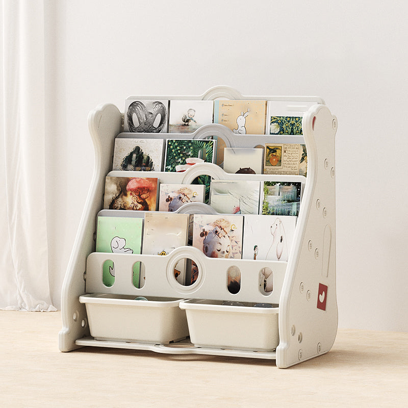 Scandinavian Children's Bookshelf Closed Back Freestanding Book Display
