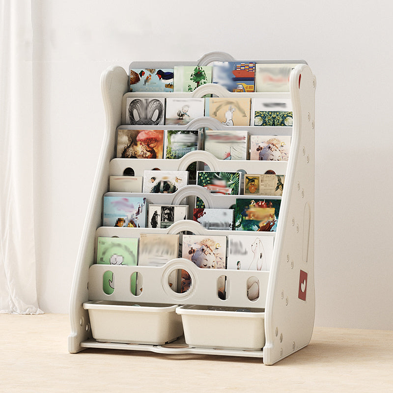 Scandinavian Children's Bookshelf Closed Back Freestanding Book Display