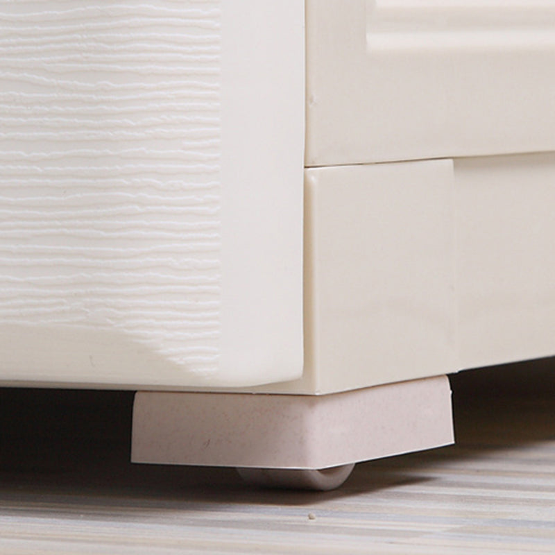 Modern Kids Dresser Set Plastic Vertical Nursery Dresser with Drawers for Home