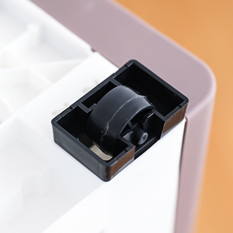 Scandinavian Kids Dresser Set Plastic Vertical Nursery Dresser for Home