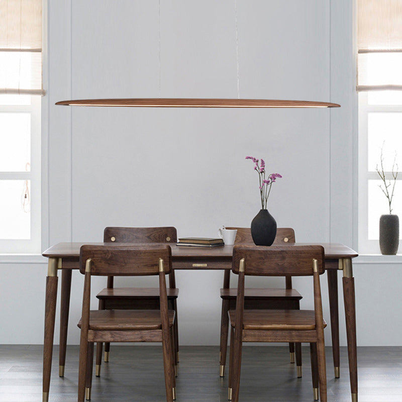 Modern Single Brown/Beige Kitchen Island Lighting LED Island Pendant Lighting