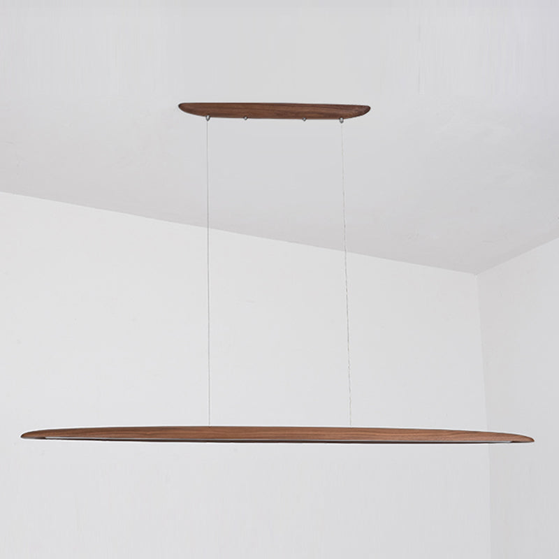 Modern Single Brown/Beige Kitchen Island Lighting LED Island Pendant Lighting