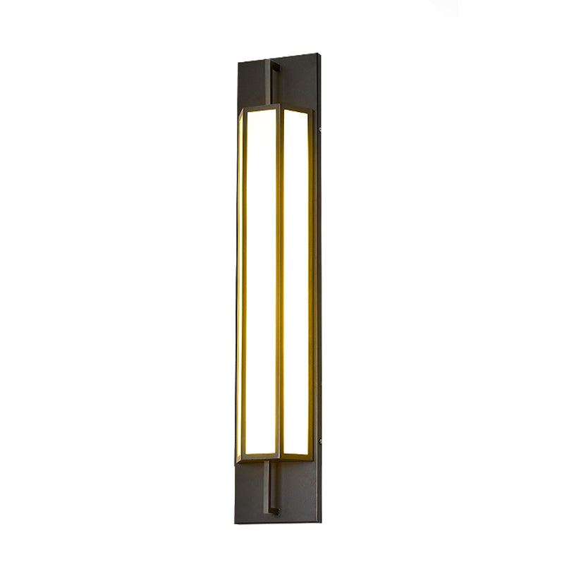 LED Wall Lamp Modern Waterproof Wall Mount Lamp with Acrylic Shade for Corridor