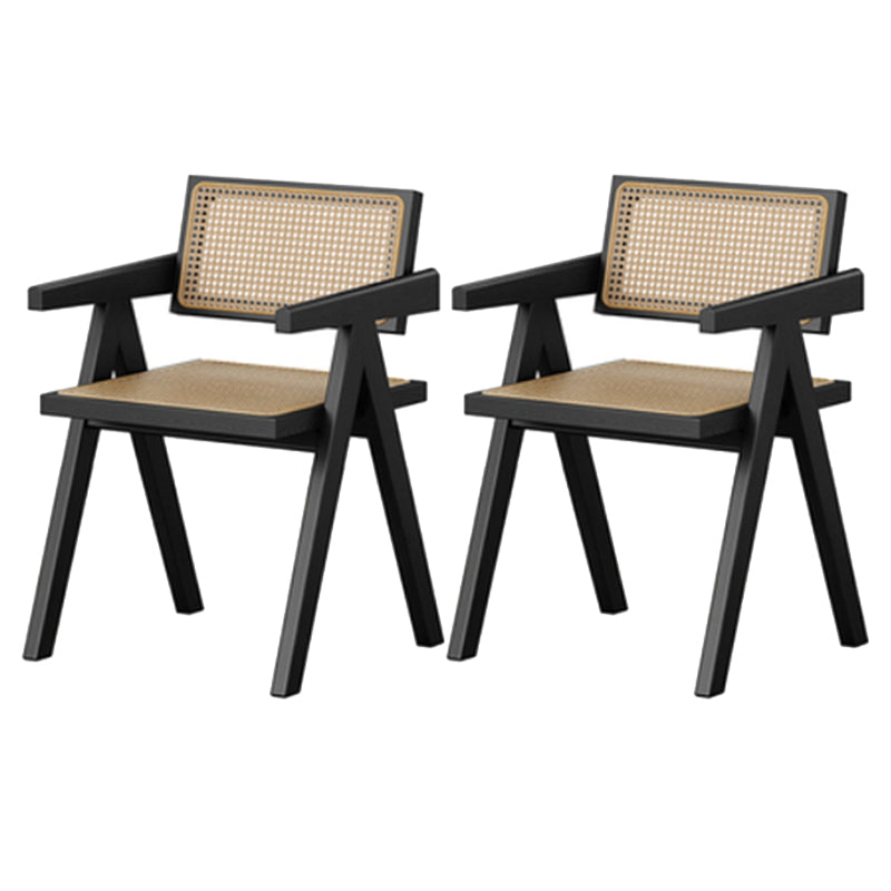 Modern Solid Wood Furniture 1/2/3/4 Pcs Standard Height Dining Room Table Set for Home