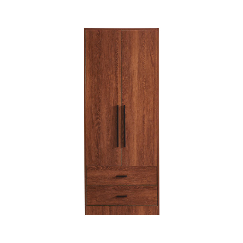 Modern Wooden Frame Armoire Freestanding Multifunctional Wardrobe