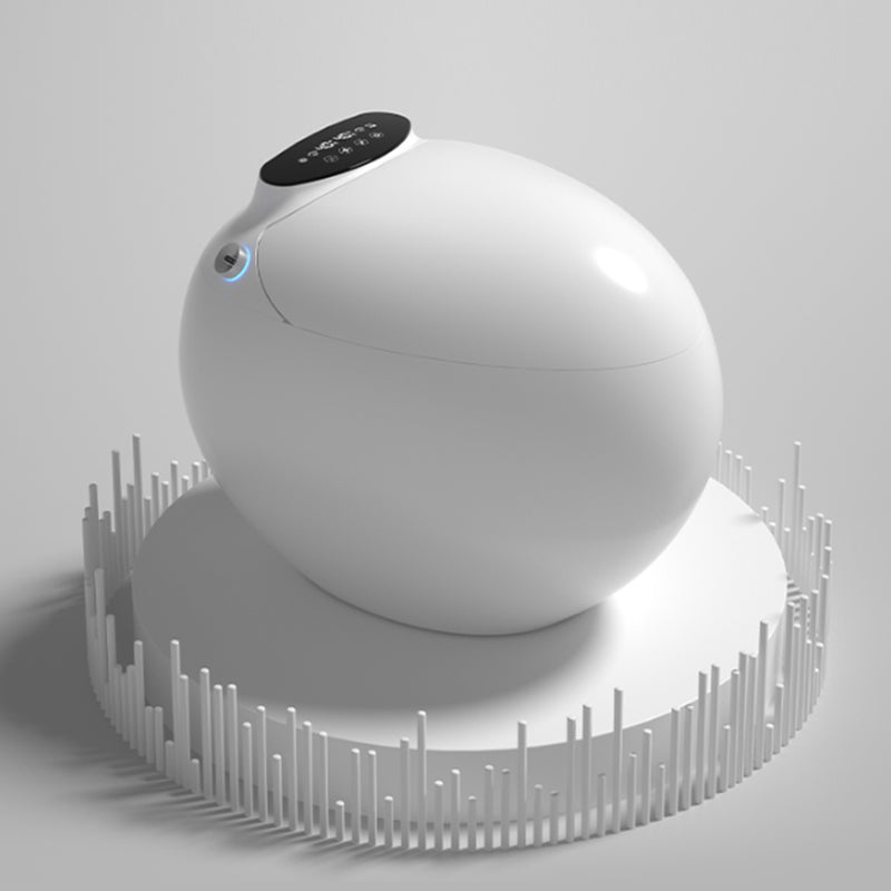 Contemporary Floor Mount Toilet Bowl Heated Seat Included Urine Toilet for Washroom