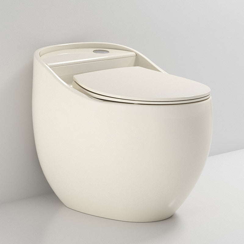 Contemporary Siphon Jet Toilet Bowl Slow Close Seat Included Urine Toilet for Washroom