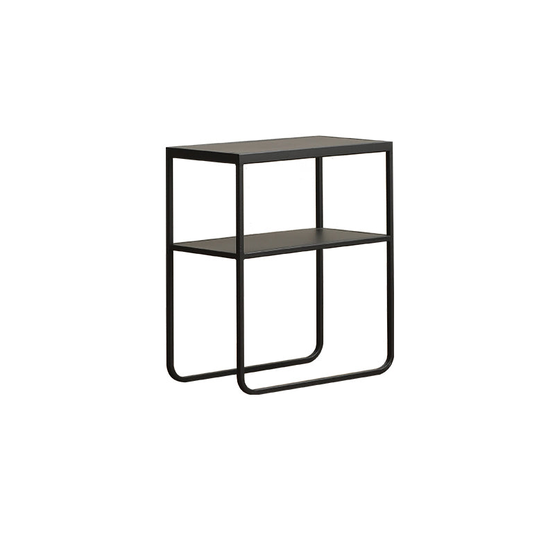 9" Wide Contemporary Corner Table Rectangular Accent Side Table