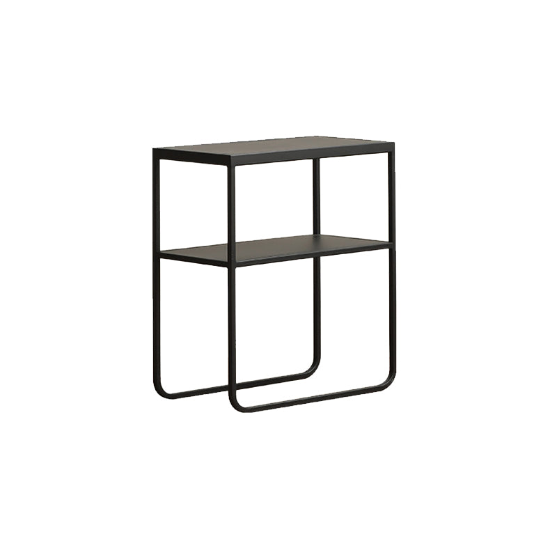 9" Wide Contemporary Corner Table Rectangular Accent Side Table