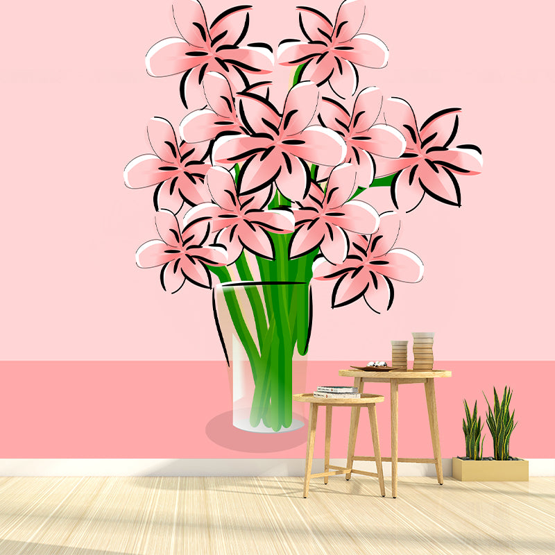 Plant Decoration Wall Mural Wallpaper Environment Friendly Sitting Room Wall Mural