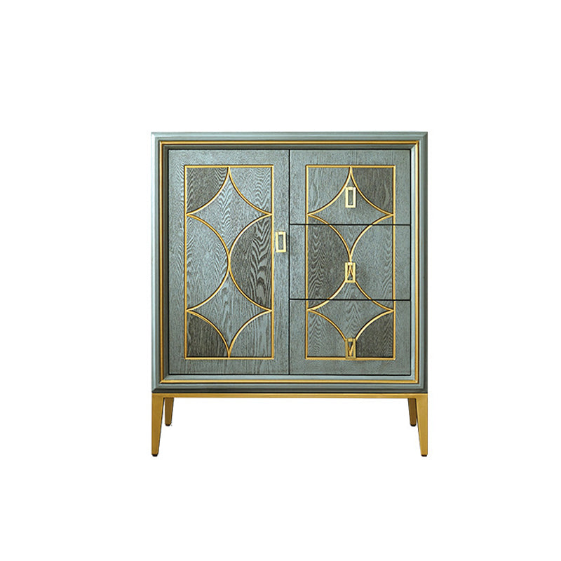 Classic Glam Storage Chest Dresser Solid Wood Storage Chest , 15.21 Inch Width