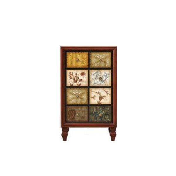 Traditional Storage Chest Solid Wood Dresser with 3/4/5 Drawers , 16.38 Inch W