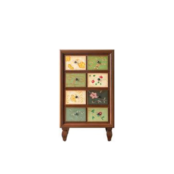 Traditional Storage Chest Solid Wood Dresser with 3/4/5 Drawers , 16.38 Inch W