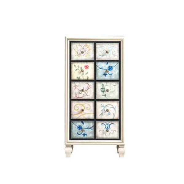 Traditional Storage Chest Solid Wood Dresser with 3/4/5 Drawers , 16.38 Inch W