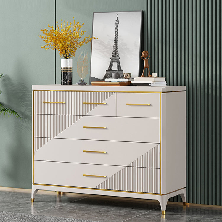 Classic Glam Storage Chest 3/5/6/10 Drawers Double Dresser , 15.6 Inch Width