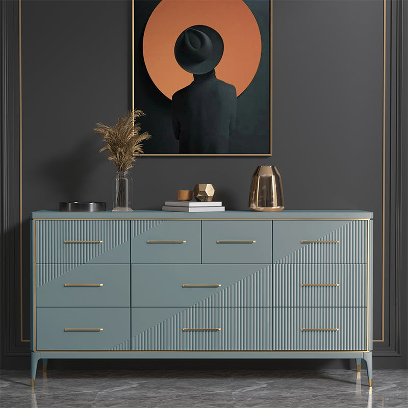 Classic Glam Storage Chest 3/5/6/10 Drawers Double Dresser , 15.6 Inch Width