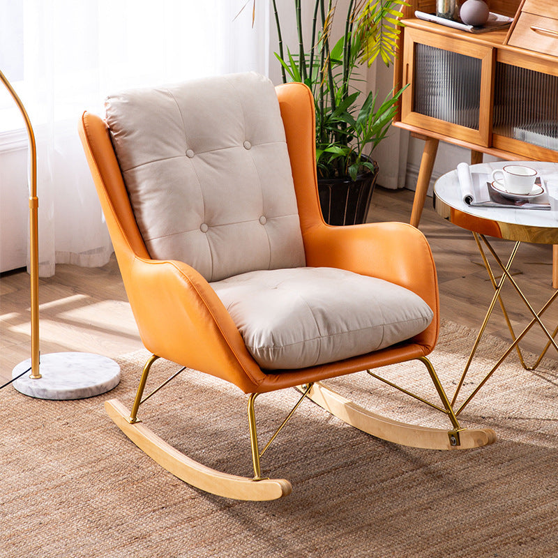 Modern Style Lounge Leisure Rocking Chair Home Lazy Sofa Chair