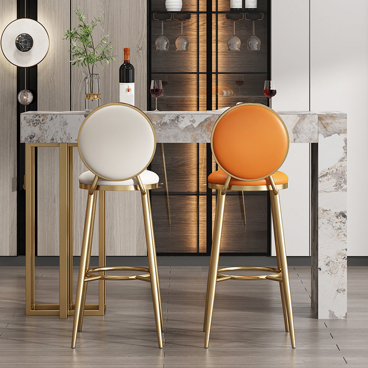 Contemporary Indoor Bar Dining Table Marble Rectangle Bar Table