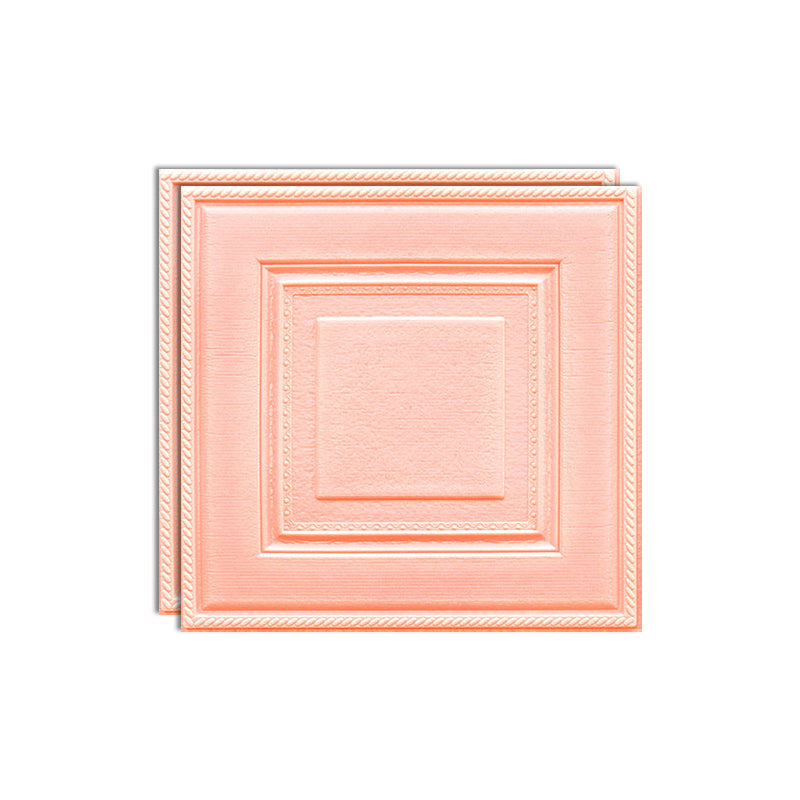 Contemporary Wall Plank 3D Brick Bathroom Wall Panels Set of 2