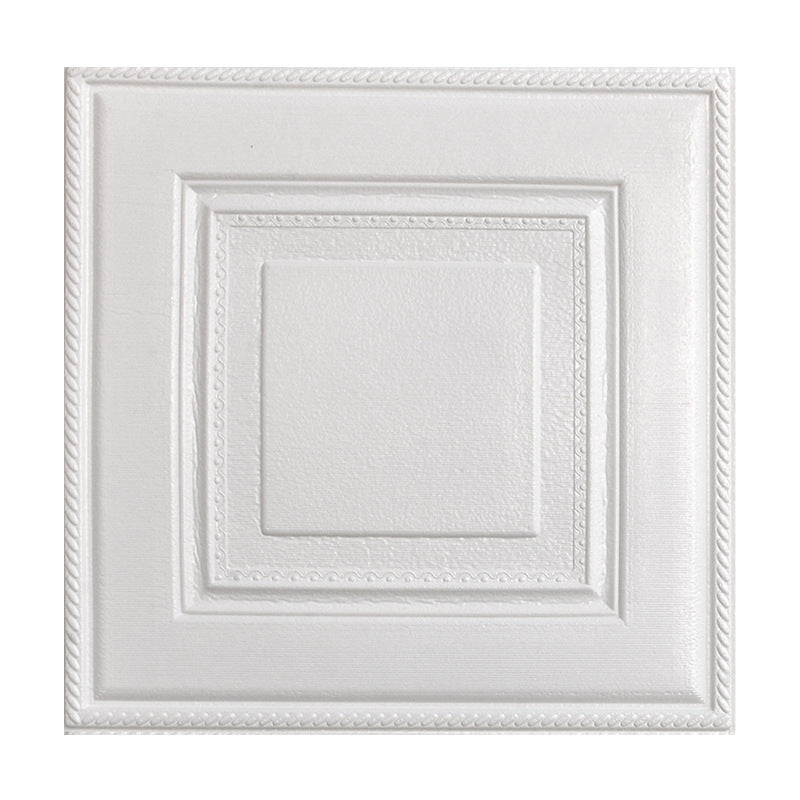 Contemporary Wall Plank 3D Brick Bathroom Wall Panels Set of 2