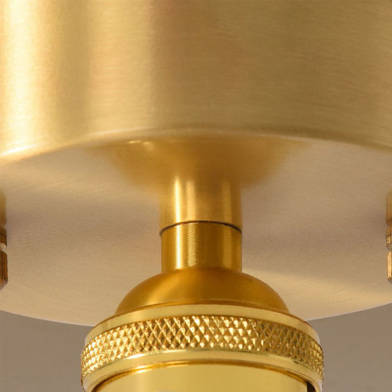 Modern Ceiling Lamp Glass Flush Mount Light Fixture for Bedroom Corridor