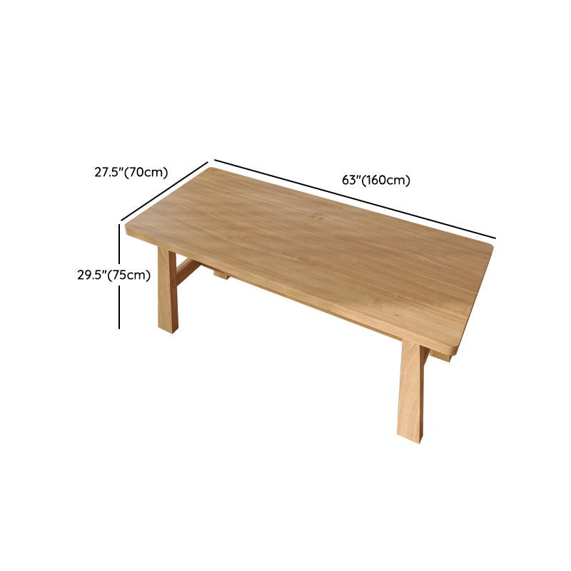 Fixed Modern Dinette Set 1/3 Pcs Solid Wood Furniture for Home