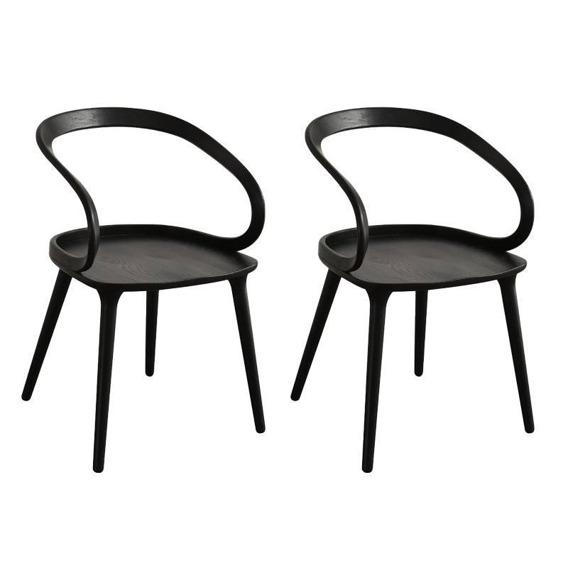 Solid Wood Dining Chairs Designer Style Dining Chairs for Dining Room