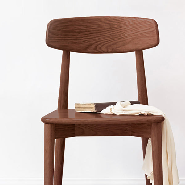 Dining Room Armless Dining Chair Home Wood Open Back Dining Chair