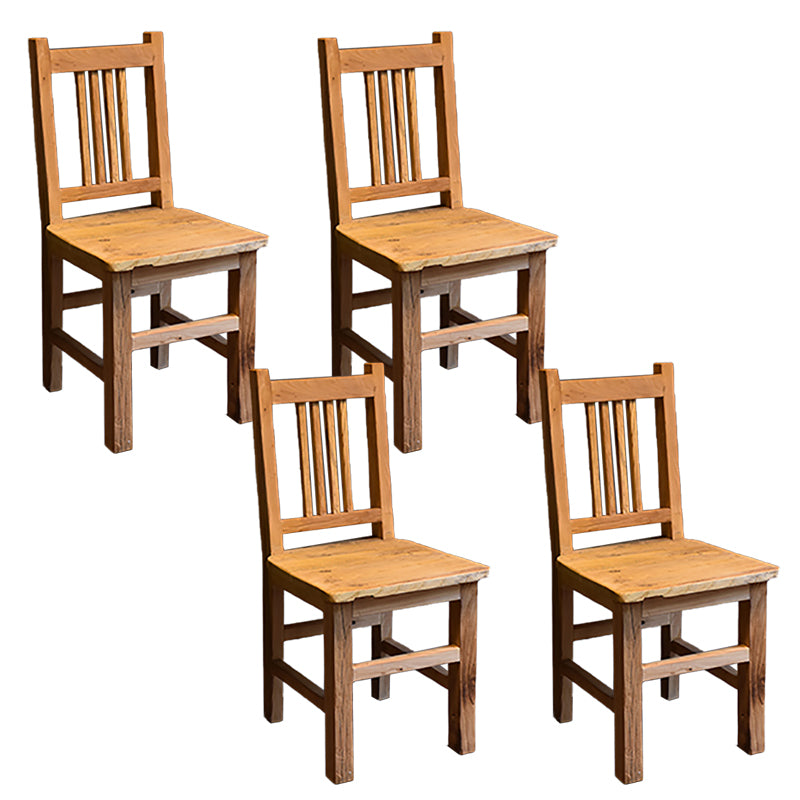 Dining Room Footrest Dining Chair Home Solid Wood Dining Chair
