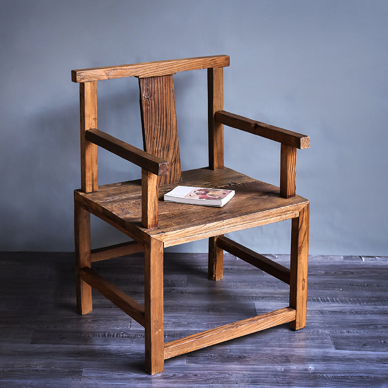 Dining Room Footrest Dining Chair Home Solid Wood Dining Chair