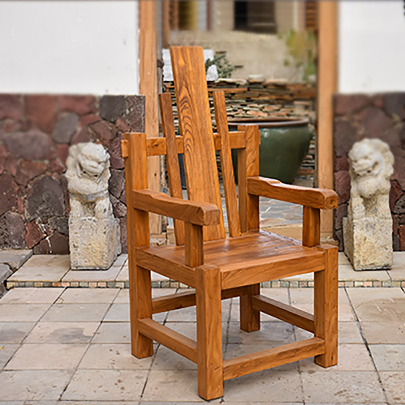 Dining Room Footrest Dining Chair Home Solid Wood Dining Chair