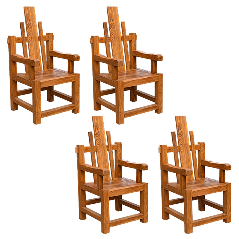 Dining Room Footrest Dining Chair Home Solid Wood Dining Chair