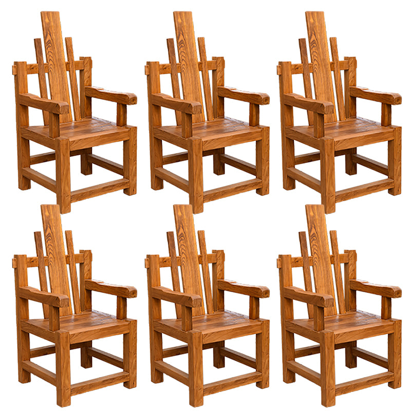 Dining Room Footrest Dining Chair Home Solid Wood Dining Chair