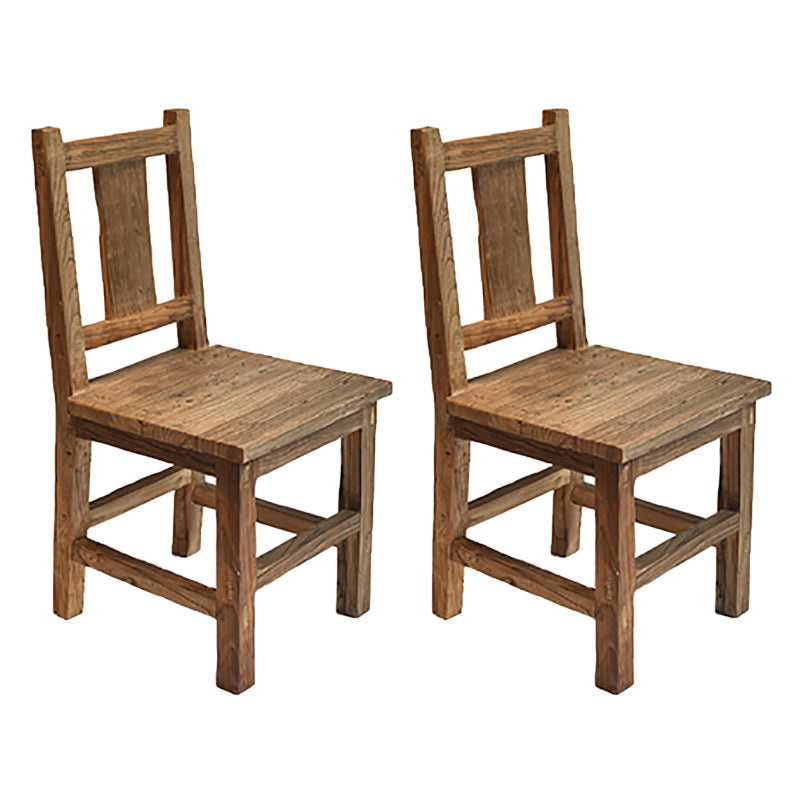 Dining Room Footrest Dining Chair Home Solid Wood Dining Chair