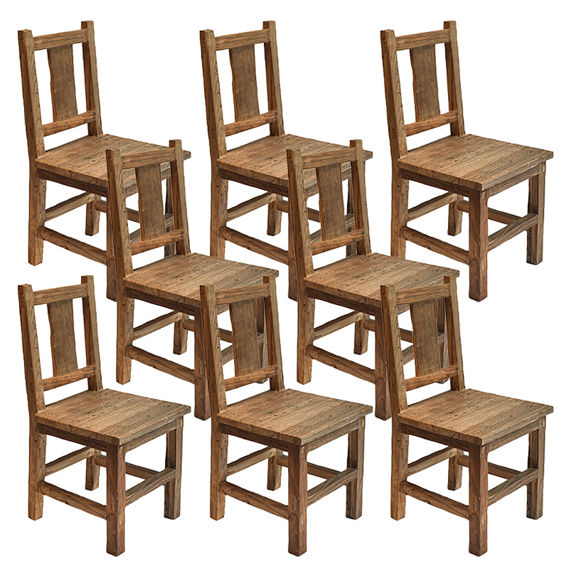 Dining Room Footrest Dining Chair Home Solid Wood Dining Chair