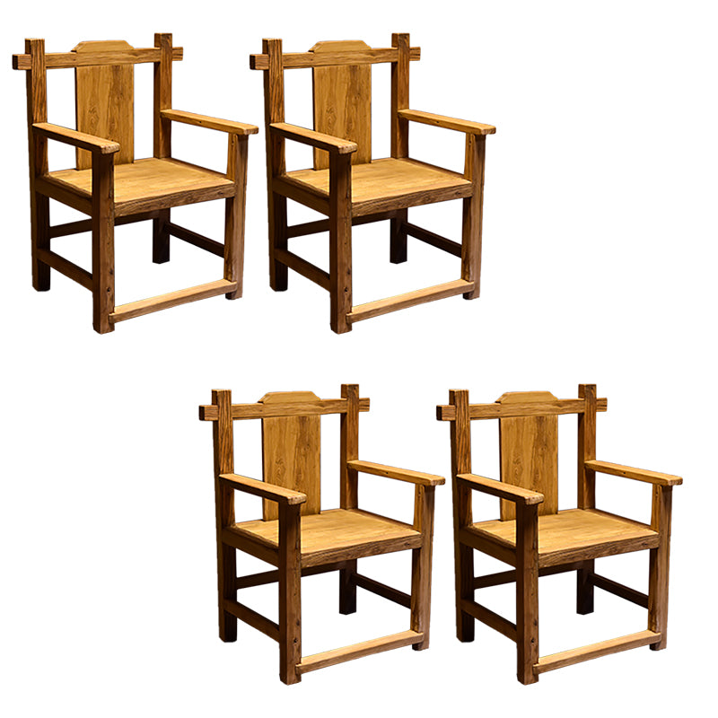 Dining Room Footrest Dining Chair Home Solid Wood Dining Chair