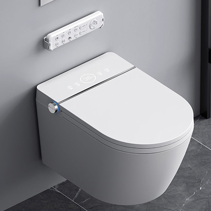 Contemporary Wall Hung Toilet Slow Close Seat Included Urine Toilet for Washroom