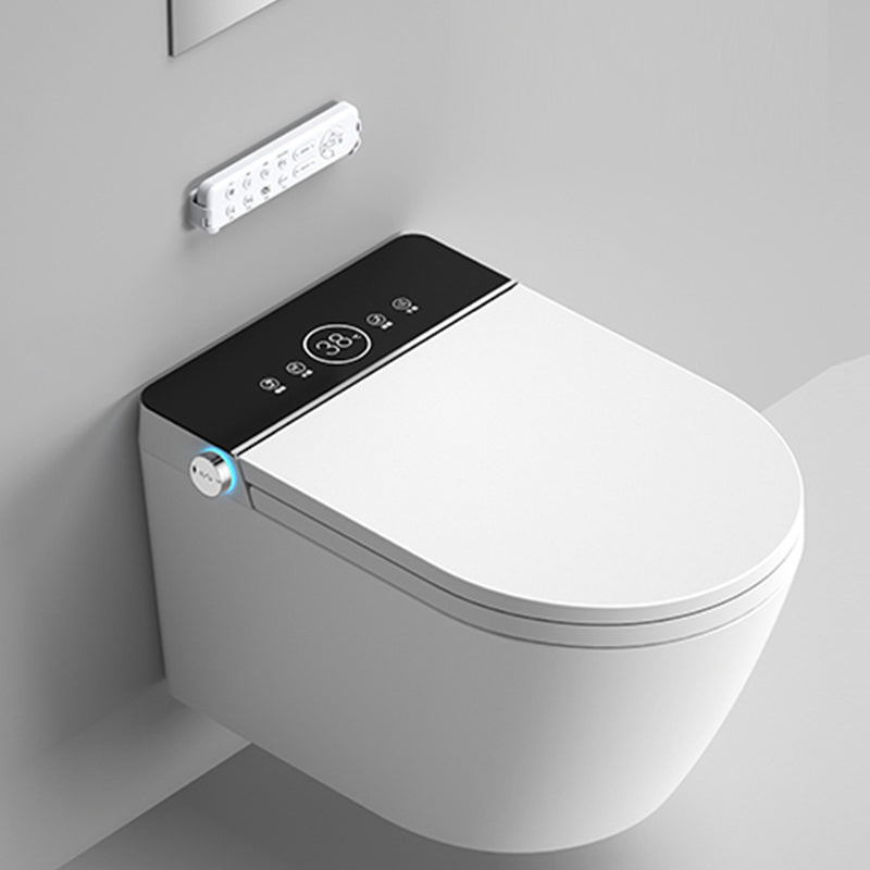 Contemporary Wall Hung Toilet Slow Close Seat Included Urine Toilet for Washroom