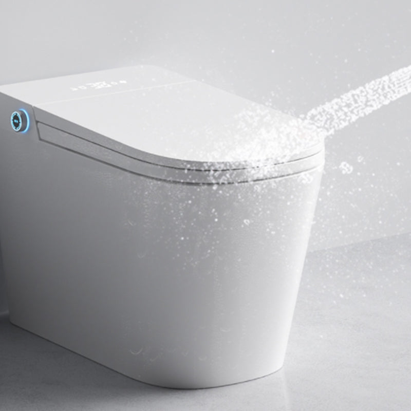 One Piece Toilet Porcelain Modern Toilet Floor Mounted Siphon Jet Urine Toilet