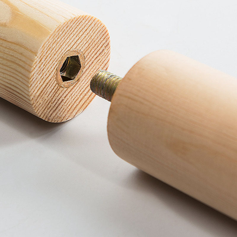 Free Standing Hall Stand Wooden Mid-Century Modern Hall Stand