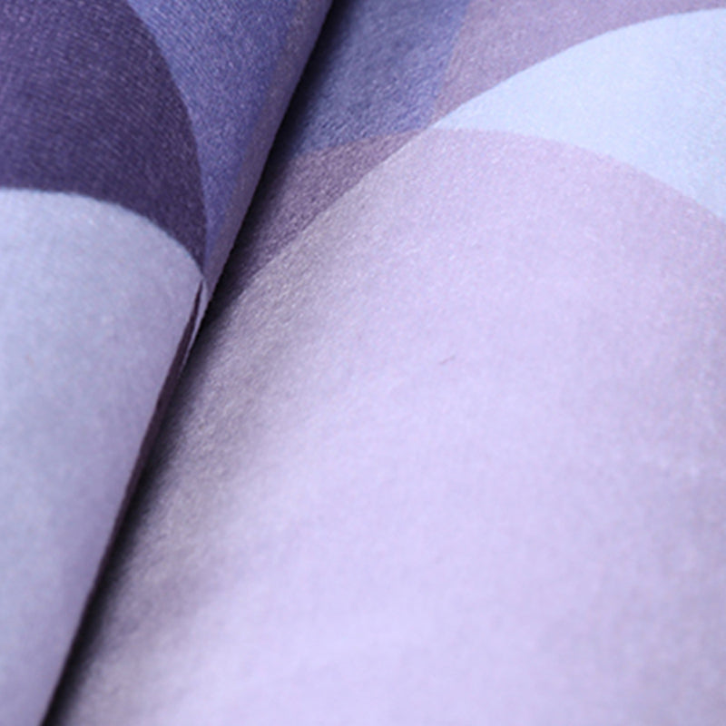 Light Pink Simple Rug Polyester Graphic Rug Non-Slip Backing Rug for Home Decor