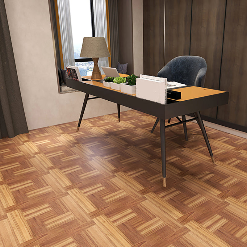 Vinyl Flooring Floral Print Square PVC Indoor Vinyl Flooring