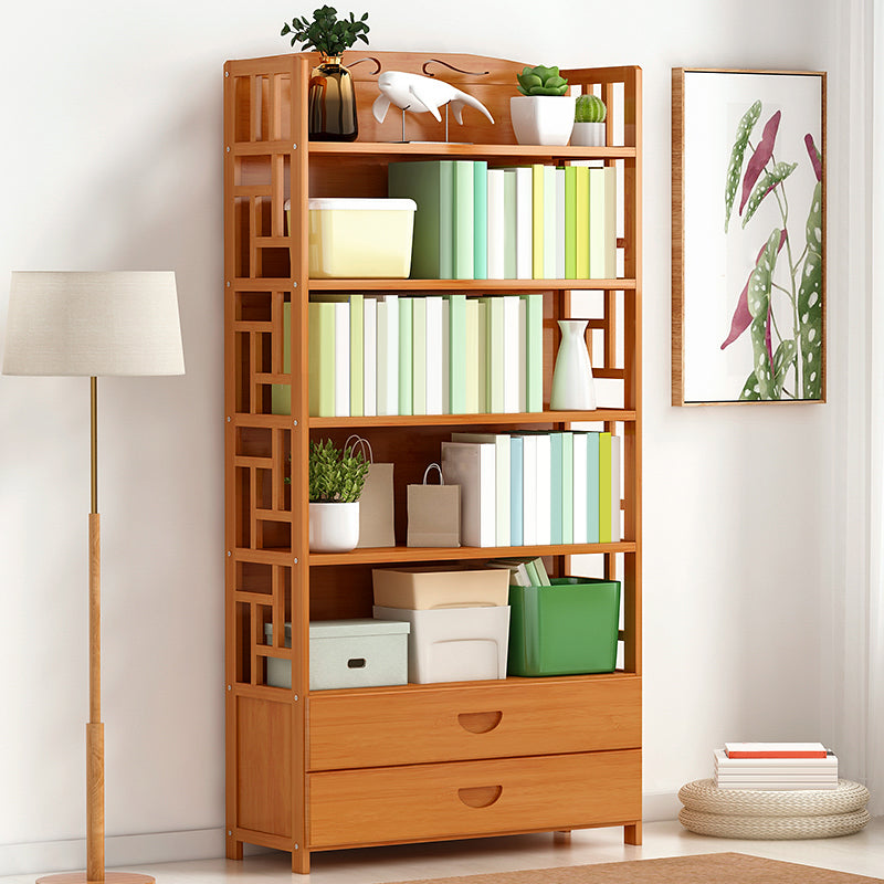 Contemporary 2 - Drawer Accent Chest, Rectangle Lacquered Chest in Natural