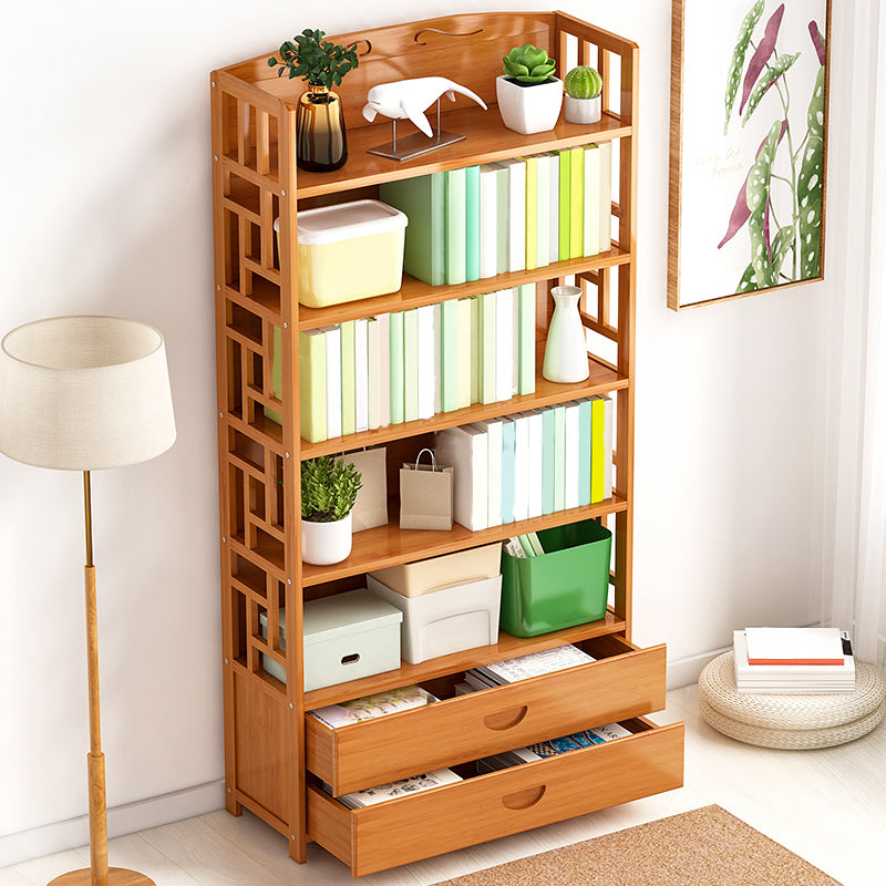 Contemporary 2 - Drawer Accent Chest, Rectangle Lacquered Chest in Natural