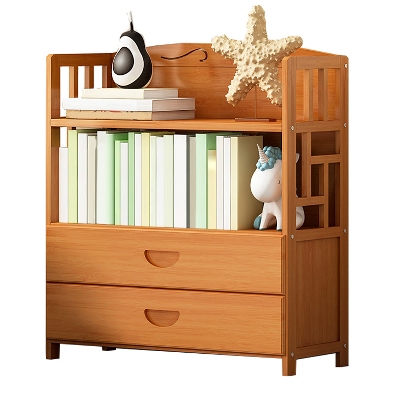 Contemporary 2 - Drawer Accent Chest, Rectangle Lacquered Chest in Natural