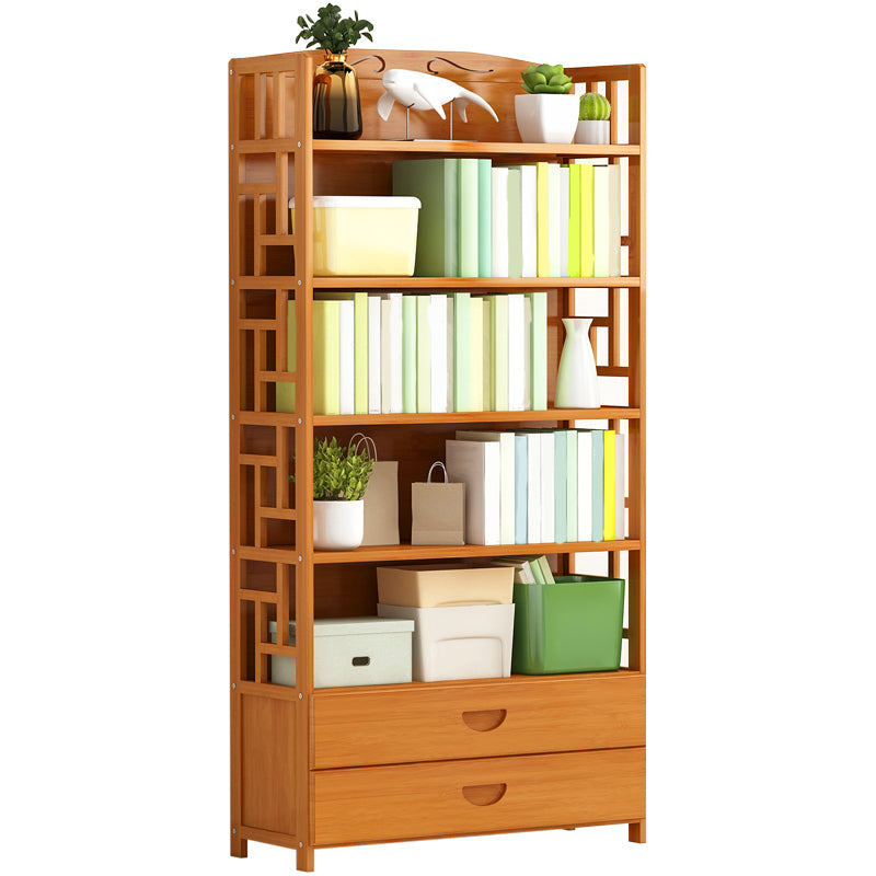 Contemporary 2 - Drawer Accent Chest, Rectangle Lacquered Chest in Natural