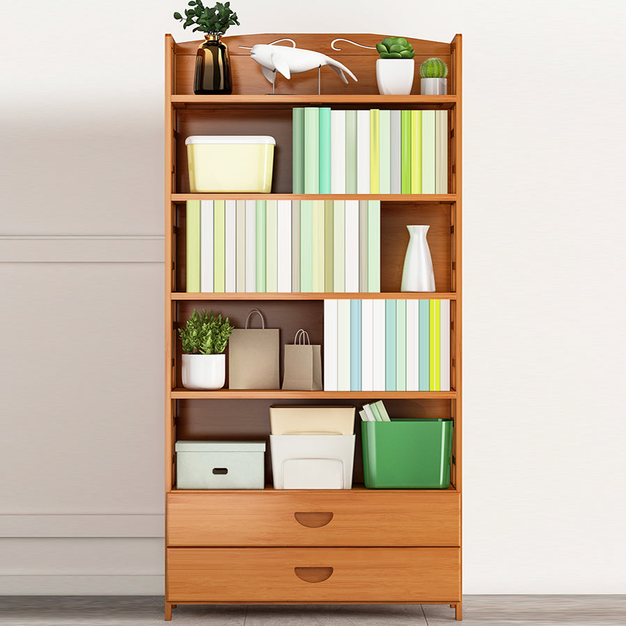 Contemporary 2 - Drawer Accent Chest, Rectangle Lacquered Chest in Natural