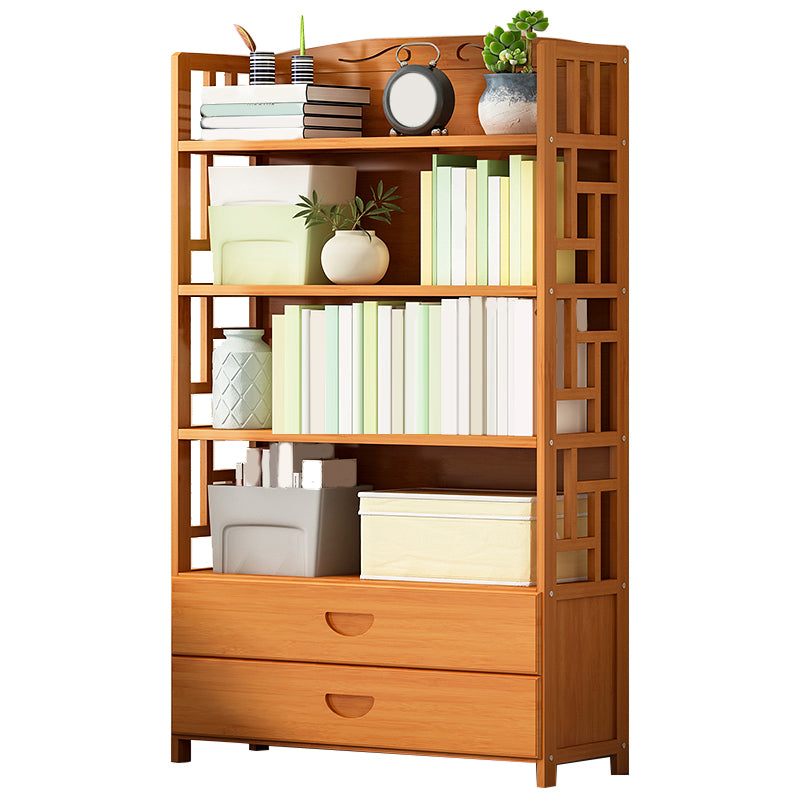 Contemporary 2 - Drawer Accent Chest, Rectangle Lacquered Chest in Natural
